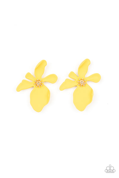Hawaiian Heiress - Yellow - Earring
