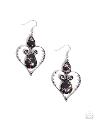 Selfless Stones - Black - Earring