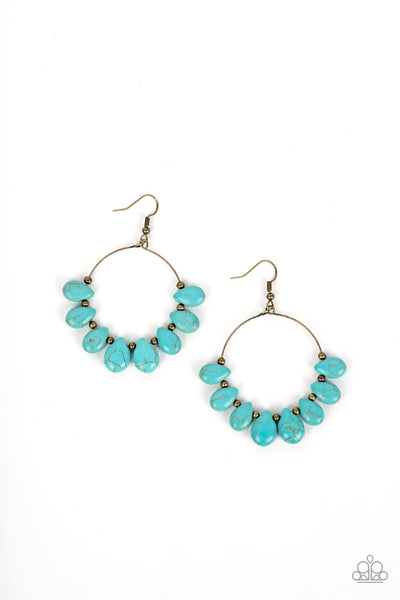 Canyon Quarry - Brass - Earring