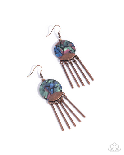 Disc Destiny - Copper - Earring
