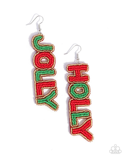 Jolly Holiday - Multi - Earring