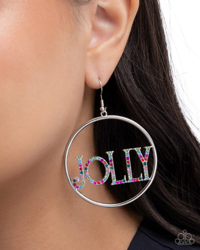 Holly Jolly - Multi - Earring