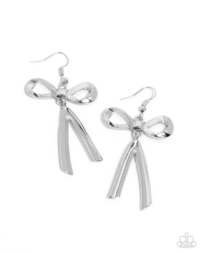 Dapper Delivery - Silver - Earring