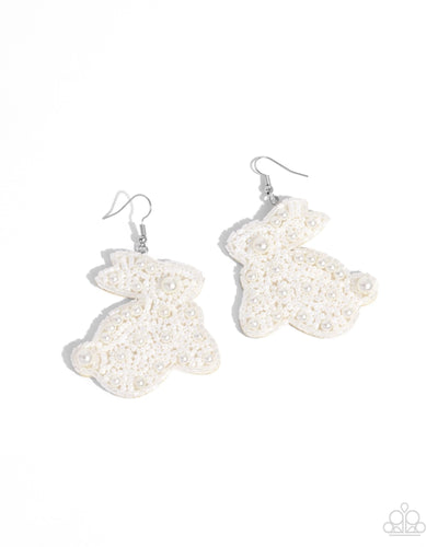 Easter Elegance - White - Earring