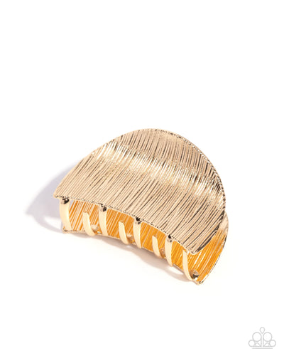 Steadfast Sheen - Gold - Hair Clip