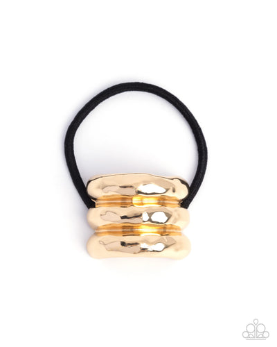Crimped Celebrity - Gold - Hair Clip