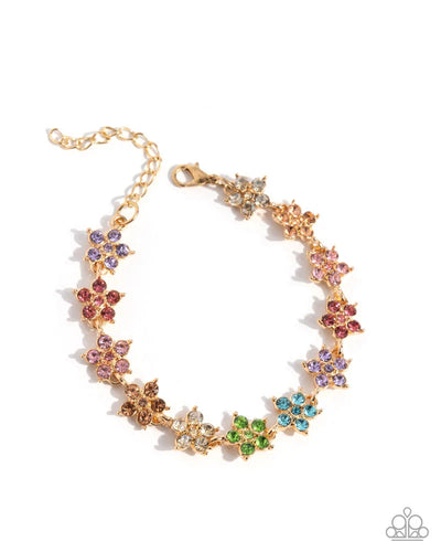 Floral Flatland - Multi - Bracelet