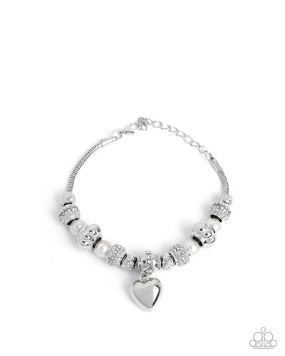 Pensive Polish - White - Bracelet