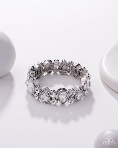Secure Sparkle - White - Bracelet