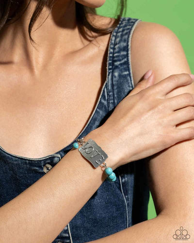 Lovely Stones - Blue - Bracelet