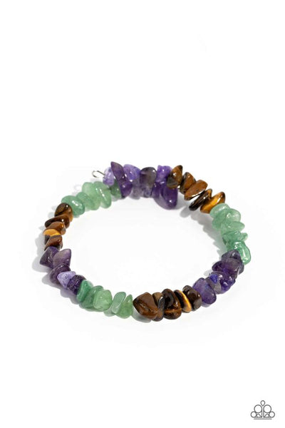 Sculpted Showcase - Purple - Bracelet