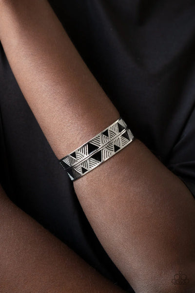 Hidden Glyphs - Black - Bracelet