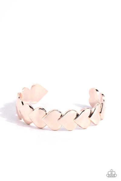 Hearts Galore - Rose Gold - Bracelet