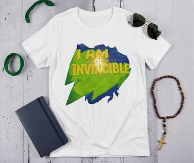 I Am Invincible Cross Faith DTF T-Shirt | Wild Creation Station