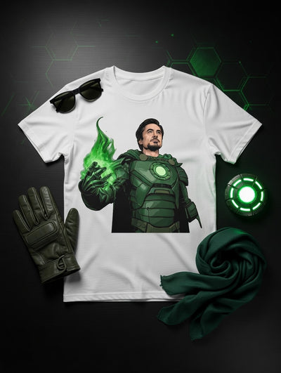 Green Arc Reactor Sorcerer Tee | Mystic Tech Armor