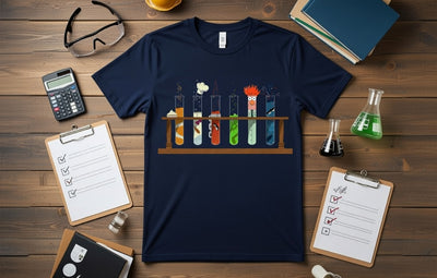 Muppet Lab Experiment Test Tube Characters DTF T-Shirt