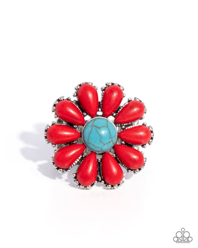 Firm Florals - Red - Ring