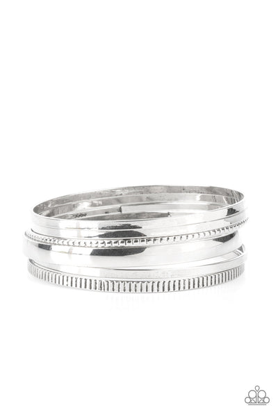 Gliding Gleam - Silver - Bracelet