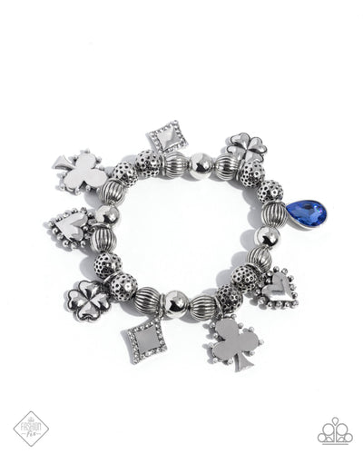 Spirited Sentiment - Blue - Bracelet