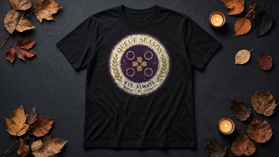 Queue Season Membership Badge Tee
