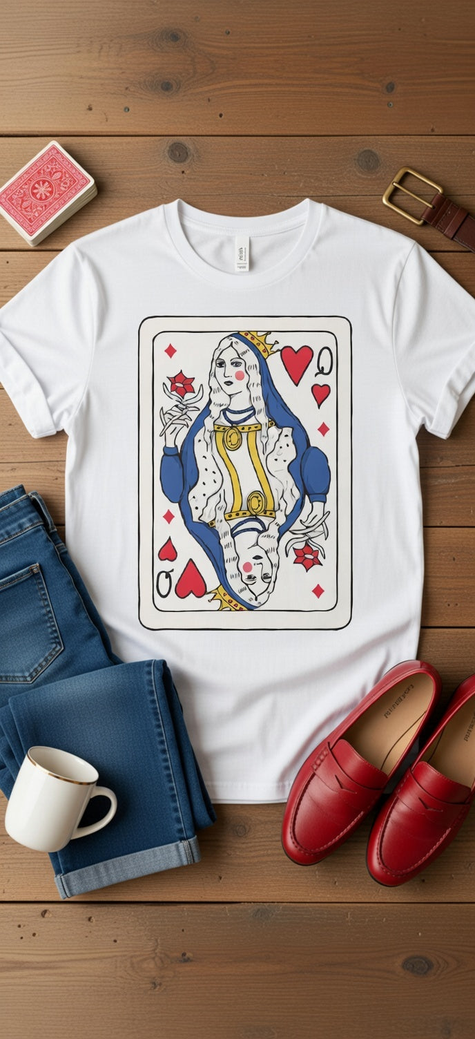 QUEEN HEARTS TEE