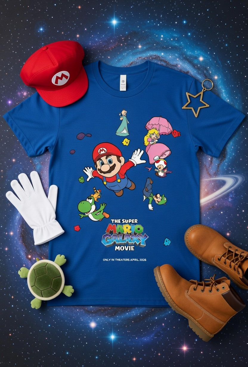 Super Mario Galaxy Movie TEE
