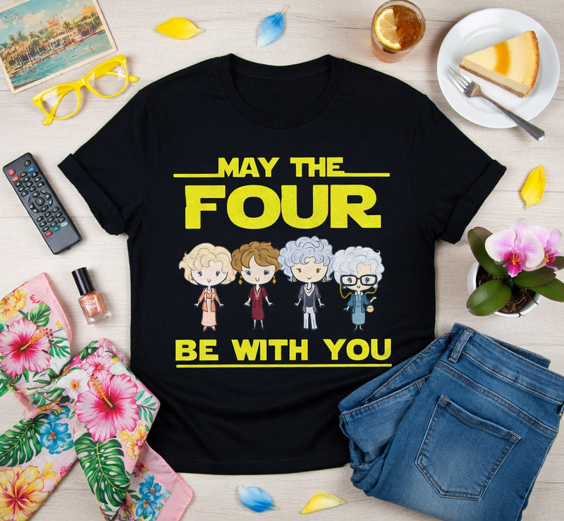 Golden Girls May The Four Be With You Tee