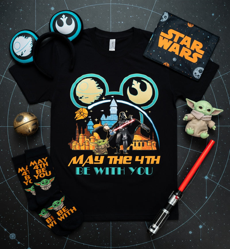 Star Wars Mickey Ears May the 4th Tee