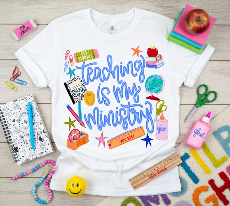 Teaching Is My Ministry Teacher T-Shirt