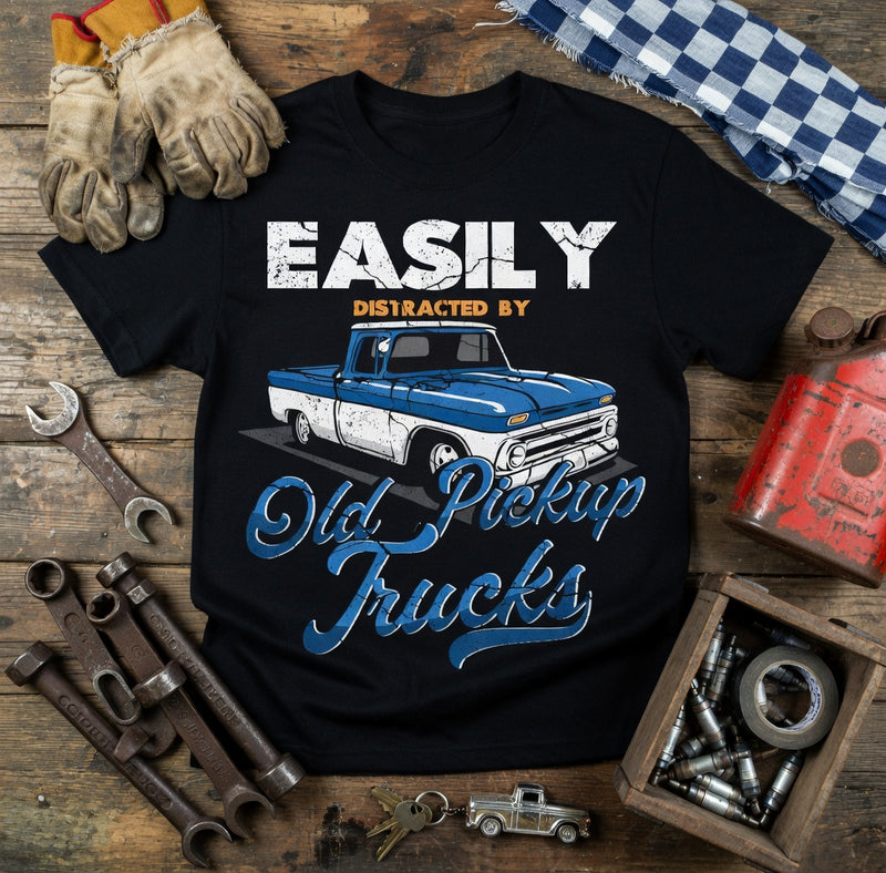 Easily Distracted By Old Pickup Trucks