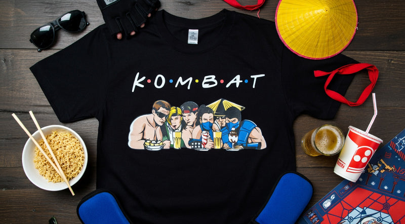 Mortal Kombat Friends Parody T-Shirt