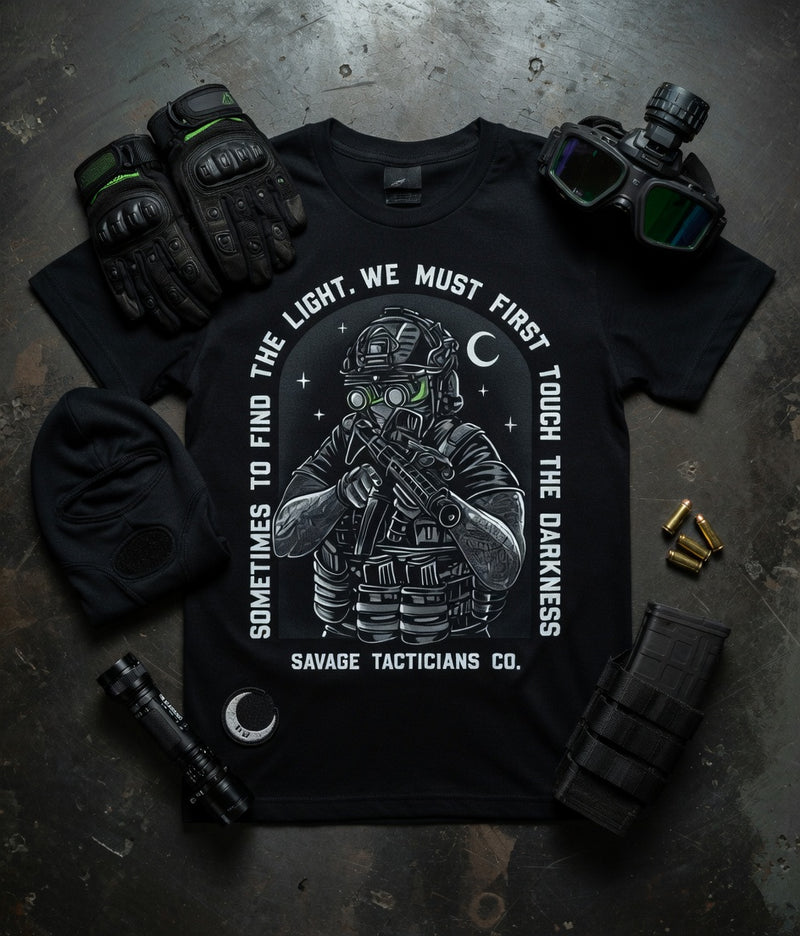 Savage Tacticians Darkness to Light T-Shirt