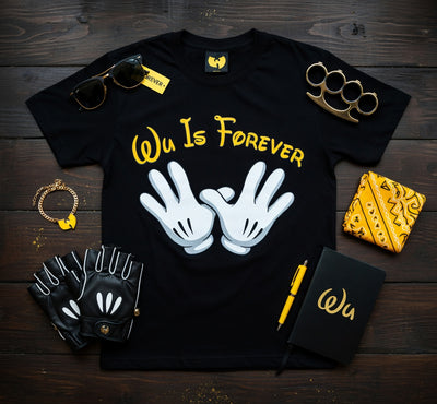 Wu Is Forever Mickey Gloves T-Shirt