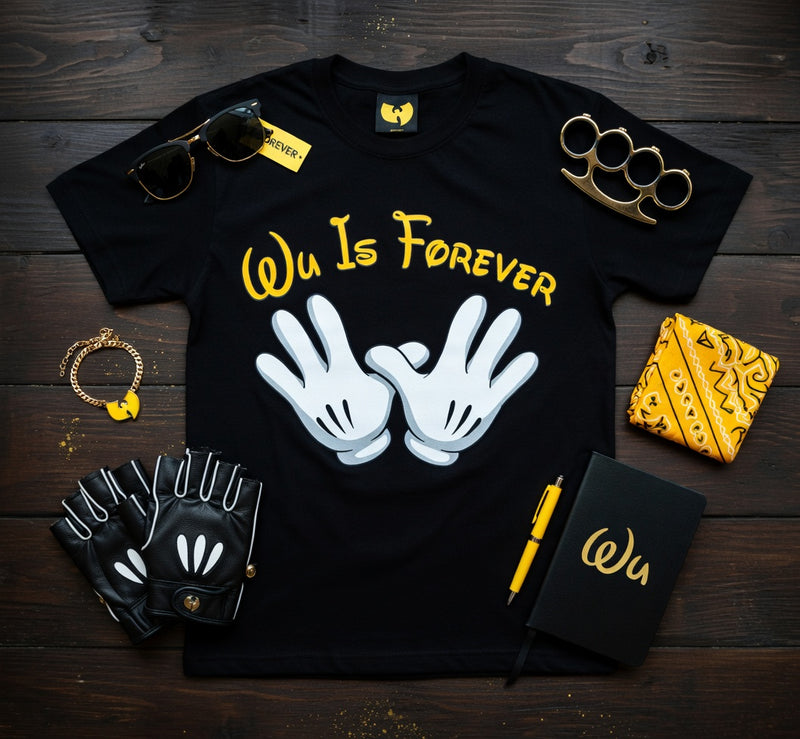 Wu Is Forever Mickey Gloves T-Shirt