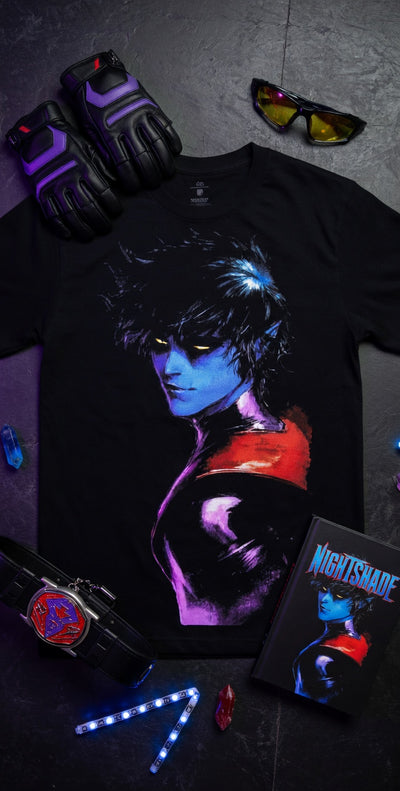 Nightcrawler X-Men Blue Mutant DTF Tee
