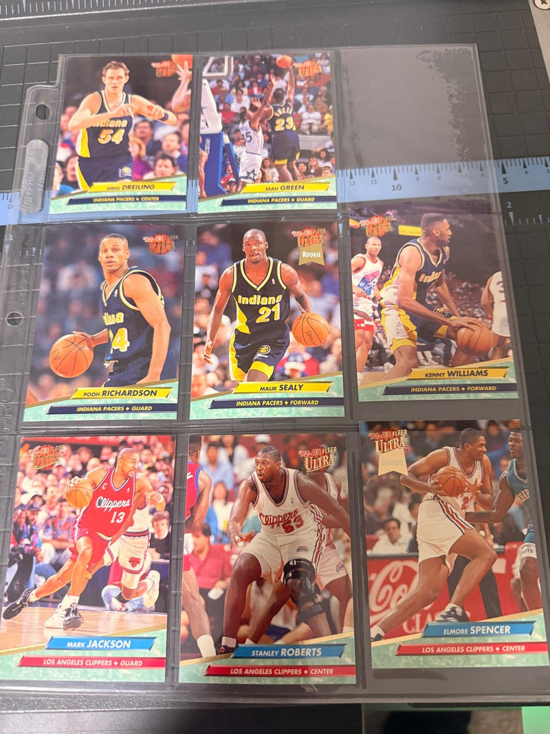 Kenny Williams 1992-93 Fleer Ultra #278 Indiana Pacers