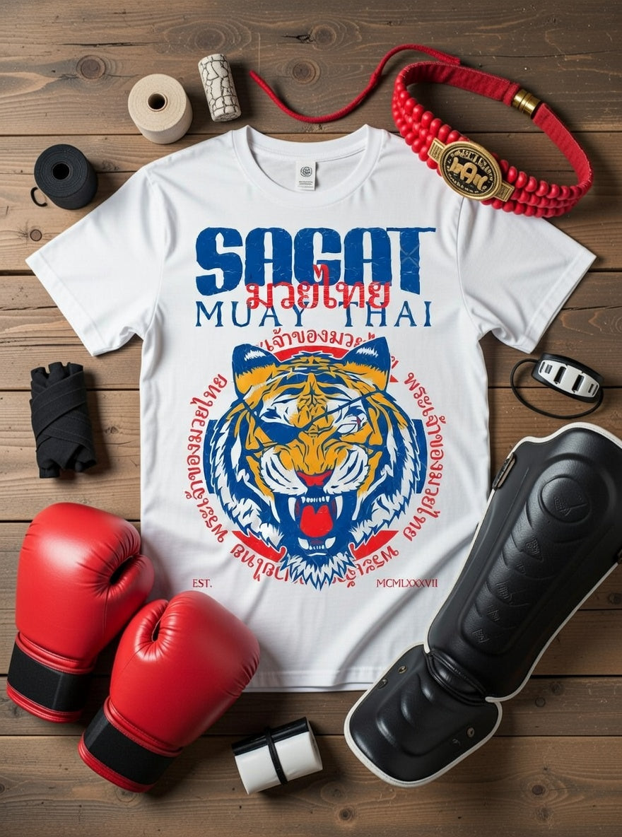 SF SAGAT LOGO TEE