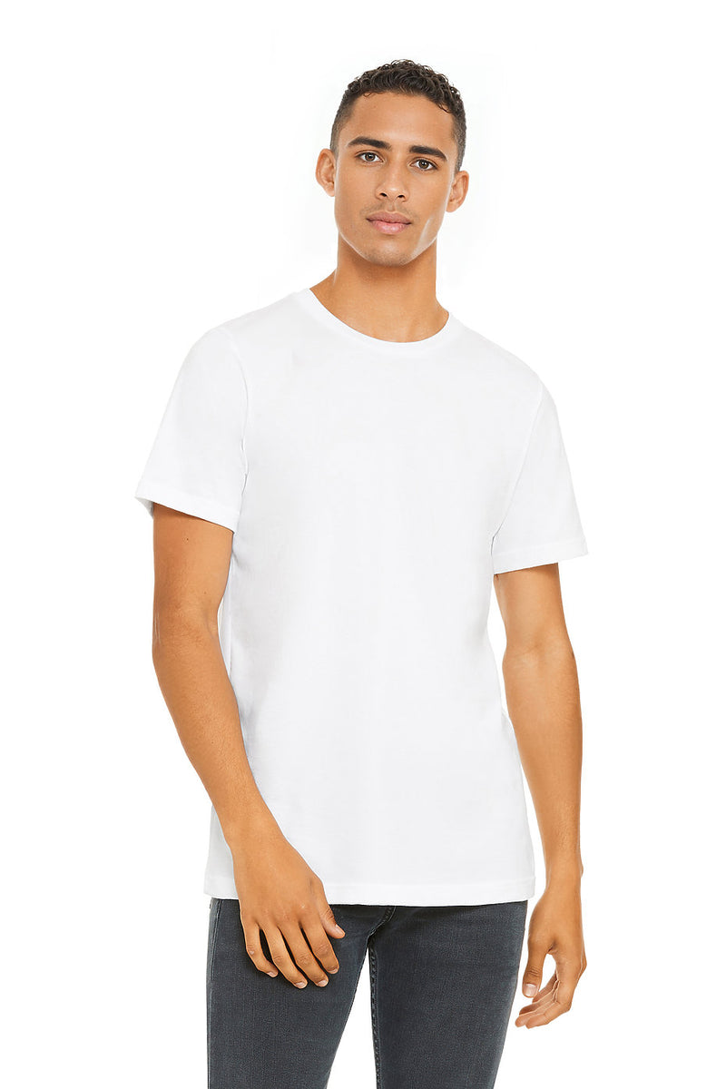 Blank White Unisex Tee for DTF Printing - Soft & Ready for Your Design