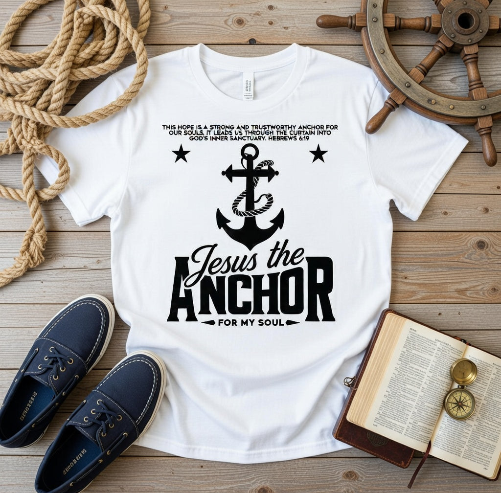 JESUS THE ANCHOR TEE