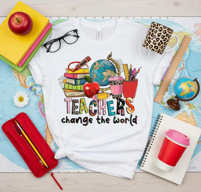 TEACHERS CHANGE THE WORLD TEE