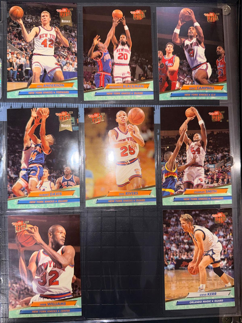 Doc Rivers 1992-93 Fleer #322 New York Knicks