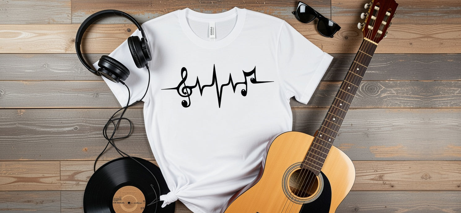 MUSICAL NOTE TEE