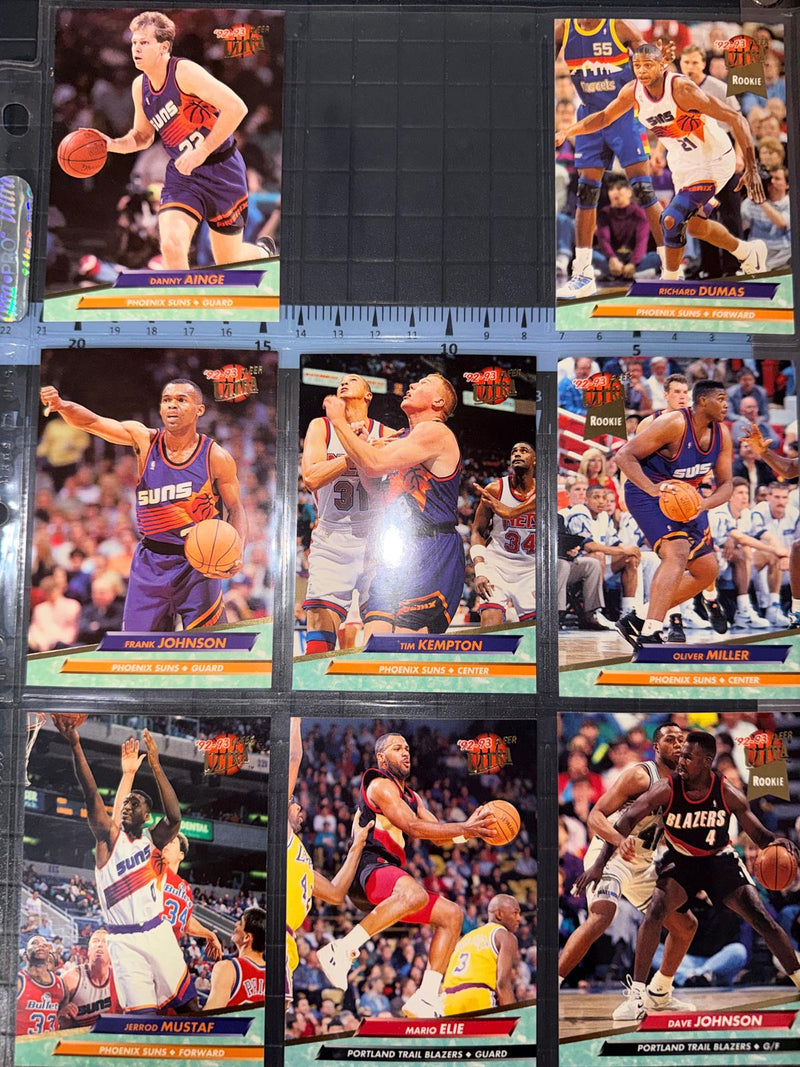 Mario Elie 1992-93 Fleer Ultra #343 Portland Trail Blazers