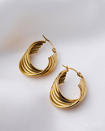 Luxa - 18K Gold - Earring