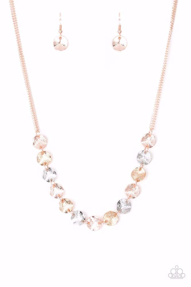 Simple Sheen - Rose Gold - Necklace