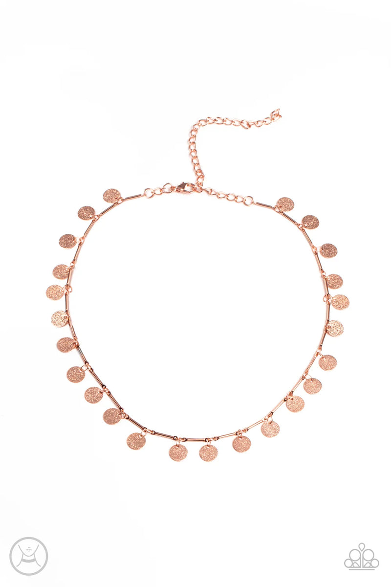 Musically Minimalist - Copper - Necklace