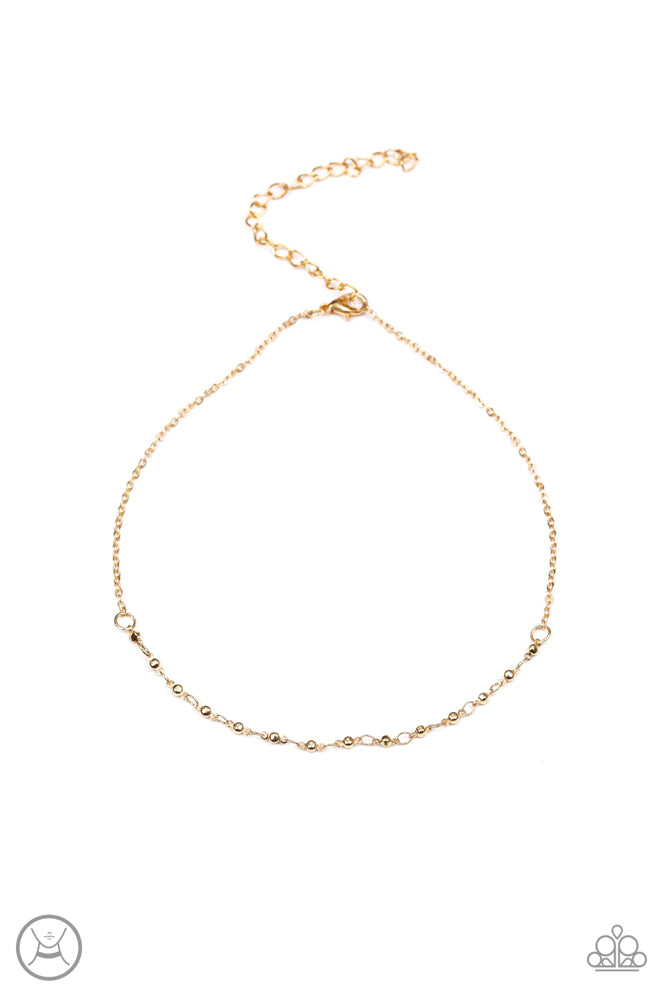 Take A Risk - Gold - Necklace
