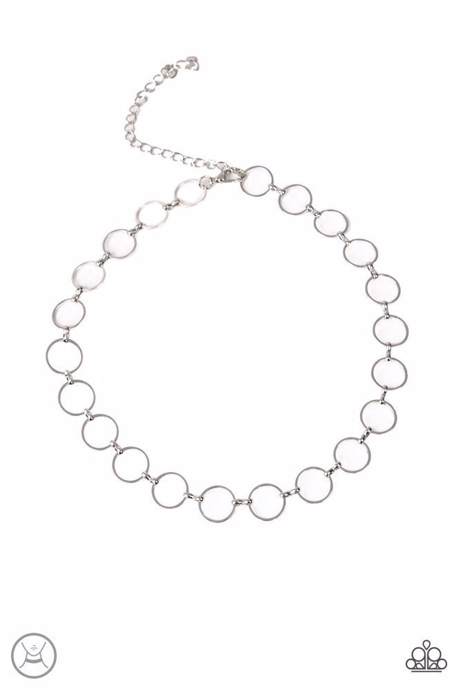 Metro Spunk - Silver - Necklace
