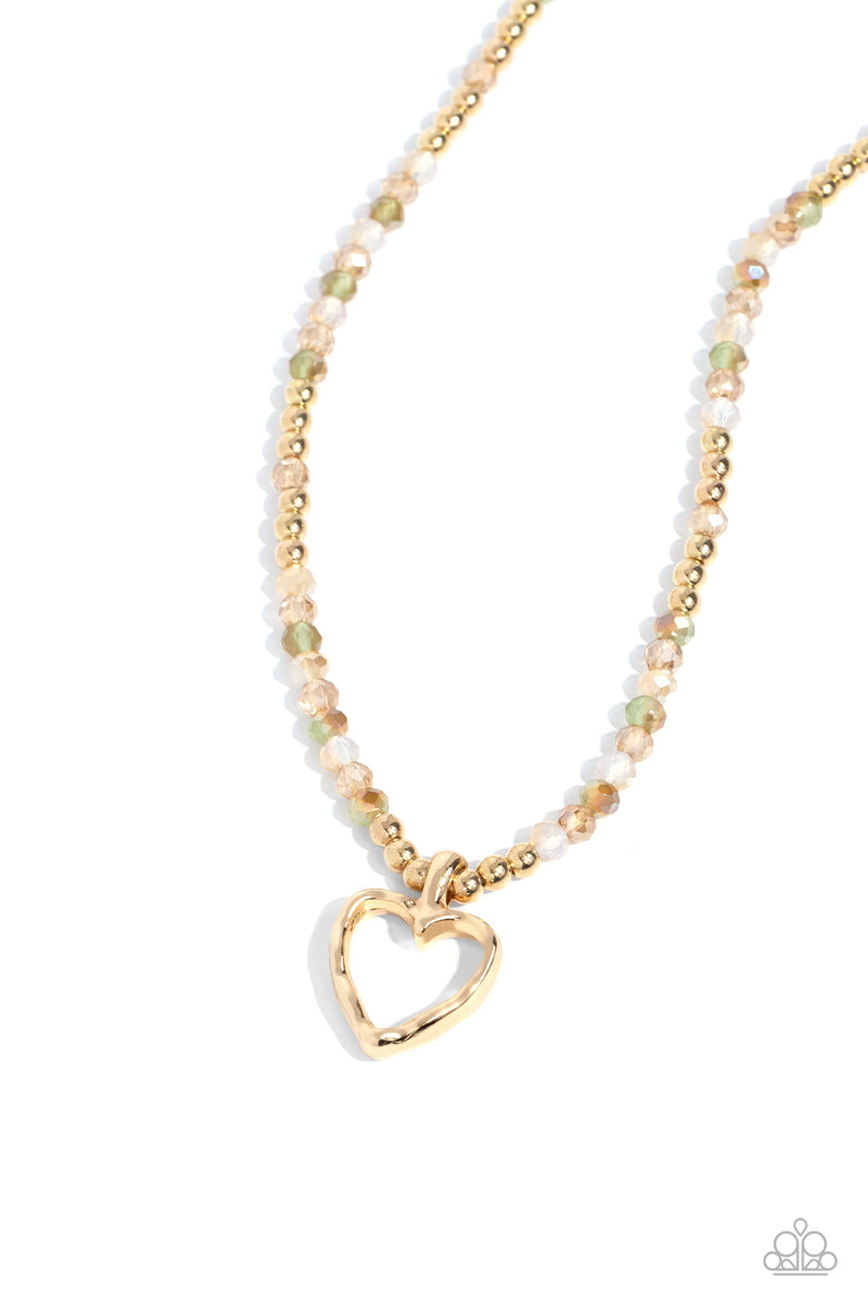 Flashy Fairy Tale - Brown - Necklace