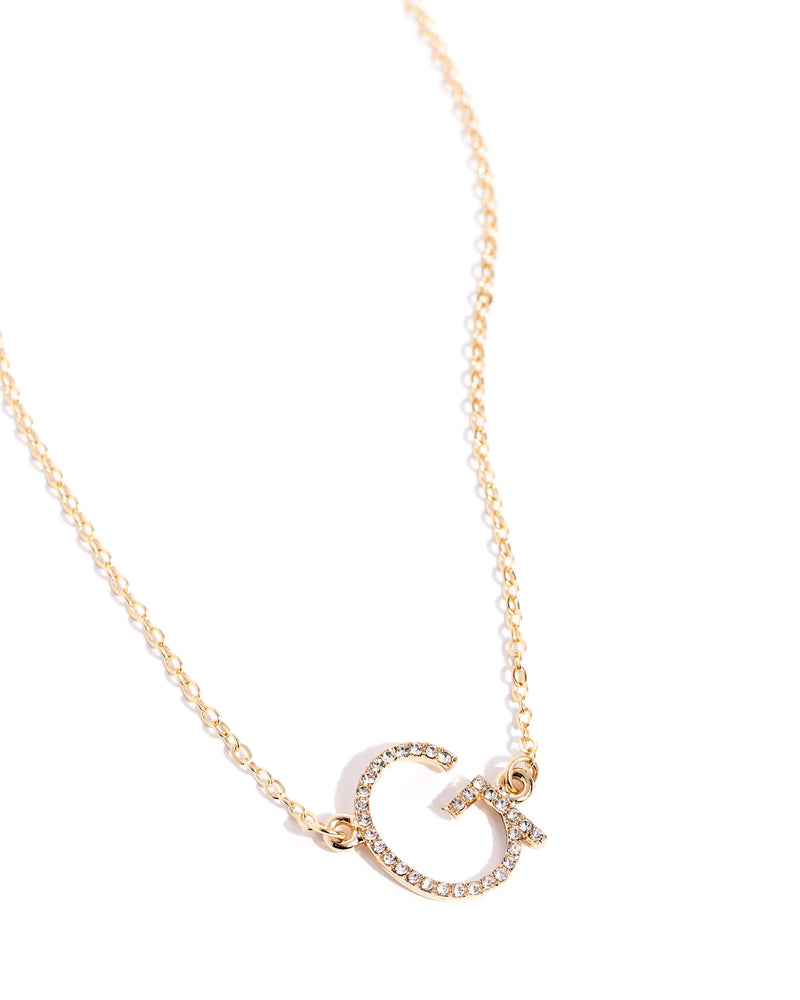INITIALLY Yours - Gold - Necklace